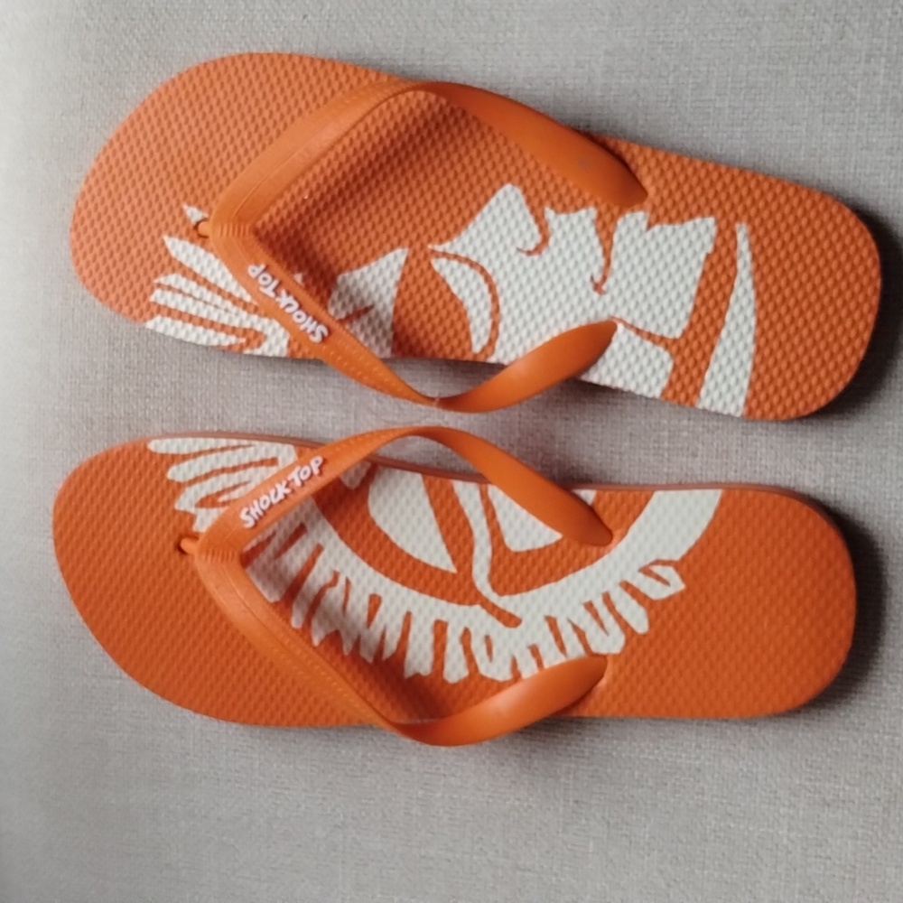 Shocktop Summer Sandal Orange Size 10.5 Unisex